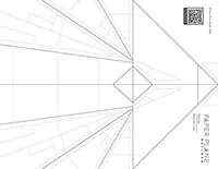 plane002-template-ColoringSheet Paper Airplane Template