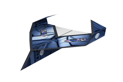 Stunt Jet (1) Paper Airplane Template