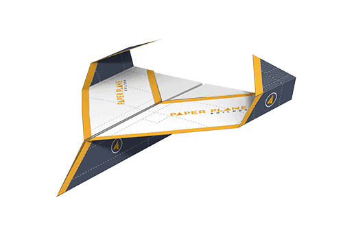 Stunt Jet (2) Paper Airplane Template