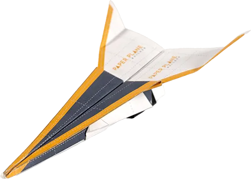 theneedle Paper Airplane Template